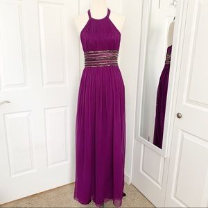 Women's Size 6 Formal Adrianna Papell Purple Gown